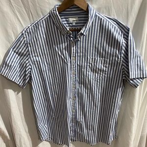 👕SONOMA Shortsleeved Casual Button Down - XL